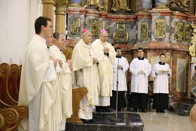 Misa zahvalnica u varaždinskoj katedrali